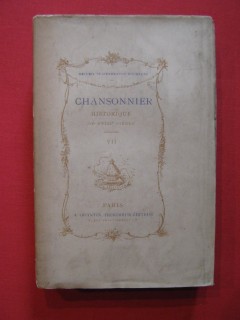 Chansonnier historique du XVIIIe siècle, Tome VII