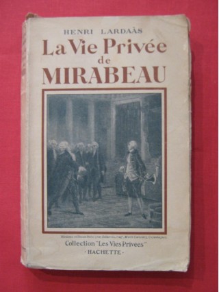 La vie privée de Mirabeau