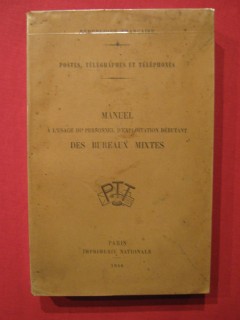 Manuel à l'usage du personnel d'exploitation débutant des bureaux mixtes