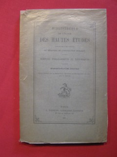 Etude critique sur le texte latin de Sainte Geneviève de Paris, avec 2 textes de cette vie