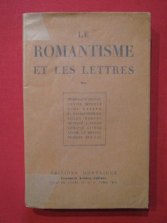 le romantisme et ses lettres