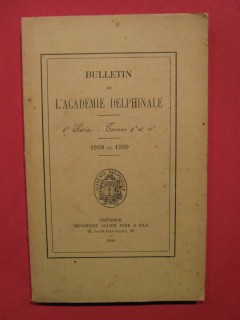 Bulletin de l'académie delphinale, 6e série tome 9 et 10