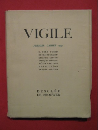 Vigile, premier cahier