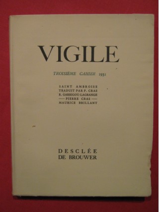 Vigile, troisiéme cahier