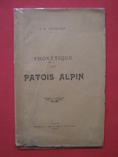 Phonétique du patois alpin