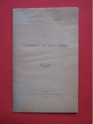 Le Ronsard de Victor Hugo