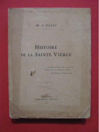 Histoire de la sainte vierge