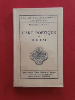 L'art poétique de Boileau