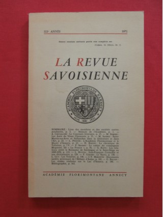 Le revue savoisienne