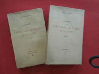 Causeries sur l'histoire littéraires de la Savoie