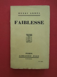 Faiblesse