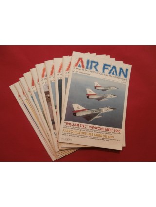 Air fan, mensuel de l'aéronautique militaire internationnale, 1981
