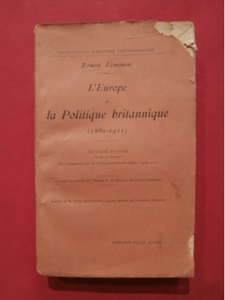 L'europe et la politique britanique (1882-1911)