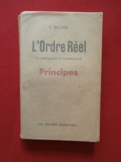 L'odre réel, ni capitalisme, ni communisme