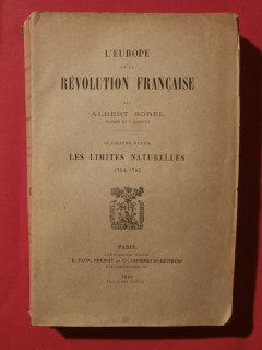 L'Europe et la révolution française, T4