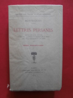 Lettres persannes, tome 1