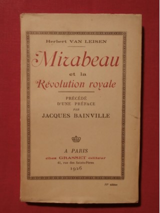 Mirabeau et la révolution royale
