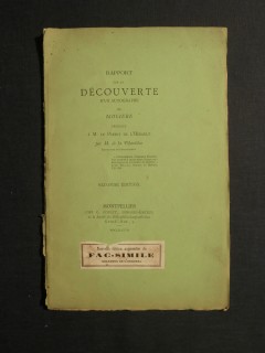 Rapport sur la découverte d'un autographe de Molière