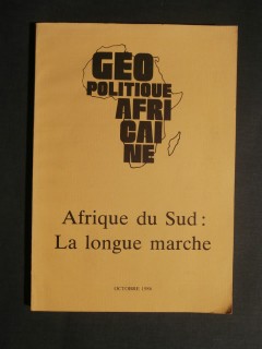 Géopolitique africaine : Afrique du sud : la longue marche