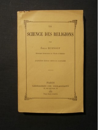 La science des riligions