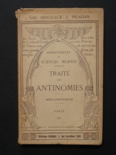 Traité des antinomies