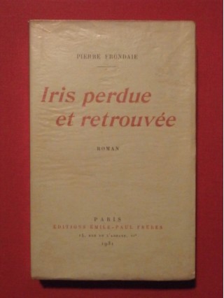 Iris perdue et retrouvée