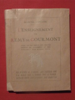 L'enseignement de Rémy Gourmont