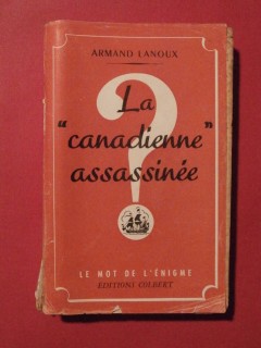 La canadienne assassinée