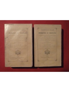 Correspondance complète de la marquise de Deffand, 2 tomes