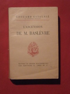 L'ascension de M. Baslèvre