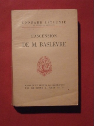L'ascension de M. Baslèvre