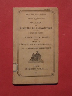Règlement provisoire de manoeuvre de l'aéronautique, 2e partie