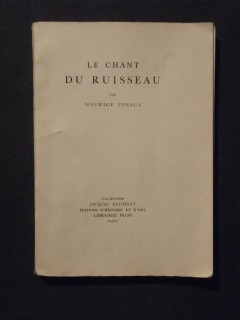 Le chant du ruisseau