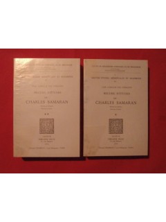 Une longue vie d'érudit, recueil d'études de Charles Samaran, 2 tomes