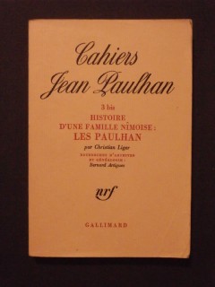 Cahier Jean Paulhan
