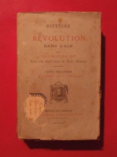 Histoire de la révolution dans l'Ain, T2
