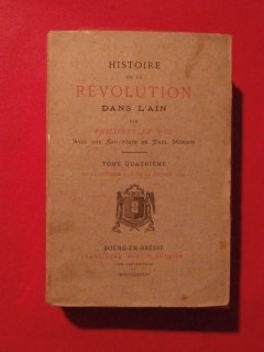 Histoire de la révolution dans l'Ain, T4
