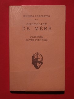 Oeuvres complètes de chevalier de Méré, tome 3