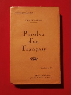 Parole d'un français