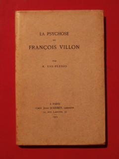 La psychose de François Villon