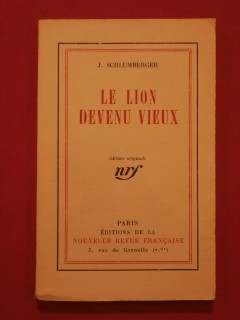 Le lion devenu vieux