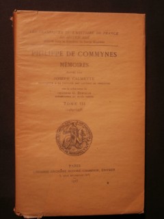 Mémoires tome 3 (1484-1498)