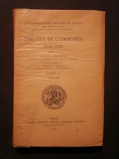 Mémoires tome 1 (1464-1474)