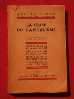 La crise du capitalisme