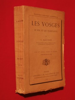 Les Vosges, le sol et les habitants