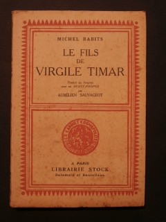 Le fils de Virgile Timar