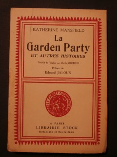 La garden party et autres histoires