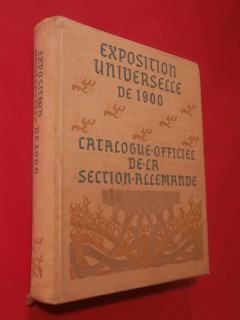 Exposition universelle de 1900, catalogue officiel de la section allemande