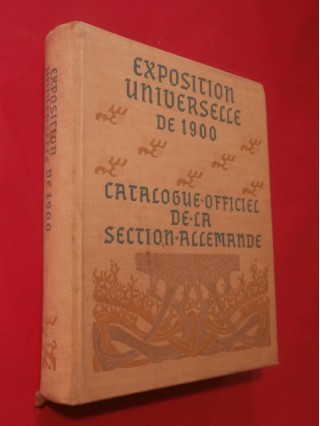 Exposition universelle de 1900, catalogue officiel de la section allemande