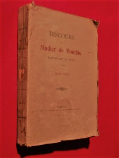 Discours de Madier de Montjau, représentants du peuple, 1849-1892